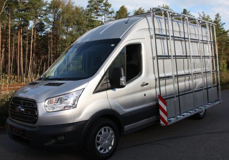 TM Utvendig glass og plate-holder -XXL Ford Transit
