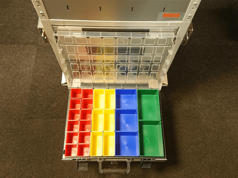 Utstilt Order System bilinnredning Single trollye S20-01