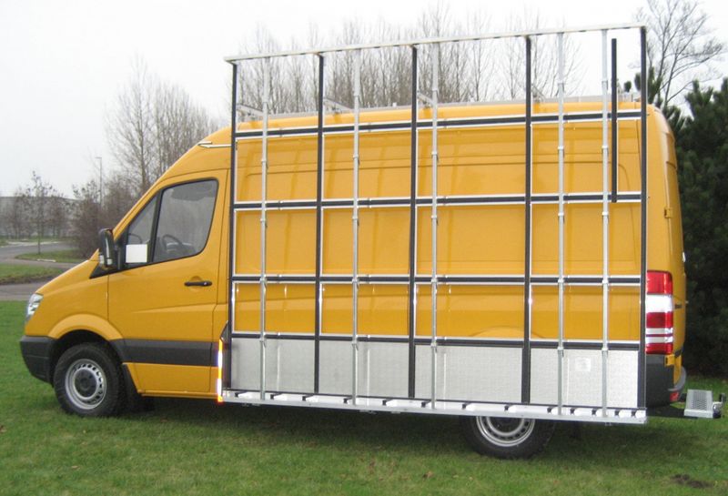 Tekimex-Utvendig glass stativ / XXL / VW Crafter