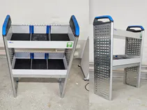 Pent brukt Sortimo bilinnredning hyllereol FXB-2